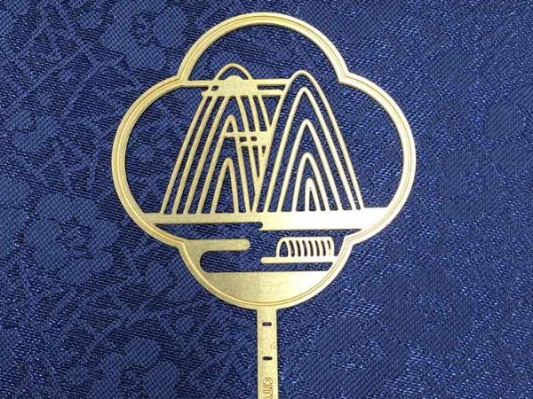 免费设计_定制_微型扇形金属书签样版 免费设计_定制_微型扇形金属书签样版