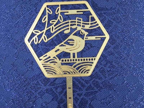 免费设计_定制_微型扇形金属书签样版 免费设计_定制_微型扇形金属书签样版