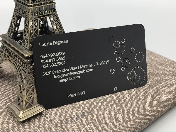 免费设计_定制_不锈钢黑色创意名片样版 免费设计_定制_不锈钢黑色创意名片样版