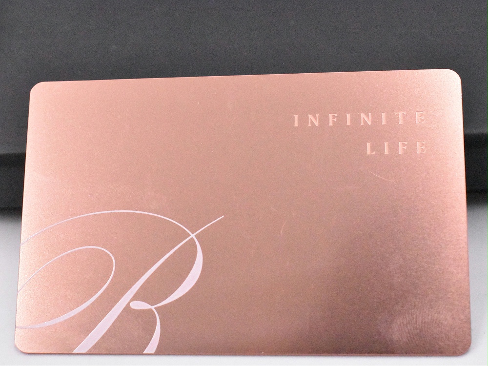 免费设计_定制_玫瑰金电镀金属名片样版 免费设计_定制_玫瑰金电镀金属名片样版