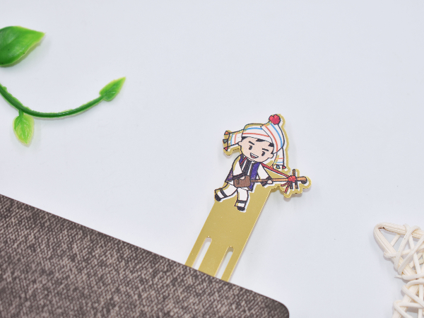 乐发IV分享----填油金属书签制作工艺