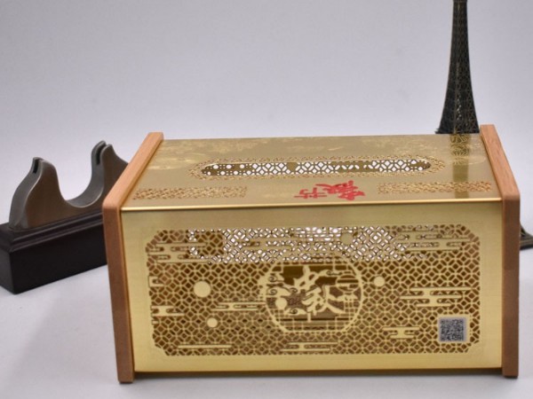 免费设计_定制_办公家居金属镂空纸巾盒样版 免费设计_定制_办公家居金属镂空纸巾盒样版