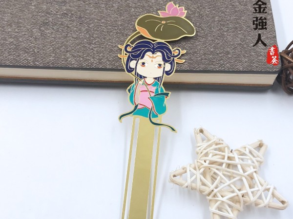 深圳乐发IV出品设计的文创金属书签