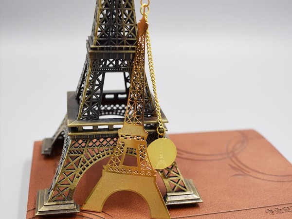 免费设计_定制_埃菲尔铁塔书签样版