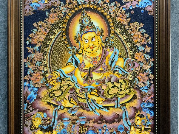 用景泰蓝做的唐卡你看见过吗？