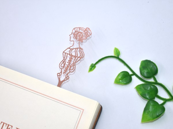 免费设计_定制_发簪金属书签样版 免费设计_定制_发簪金属书签样版