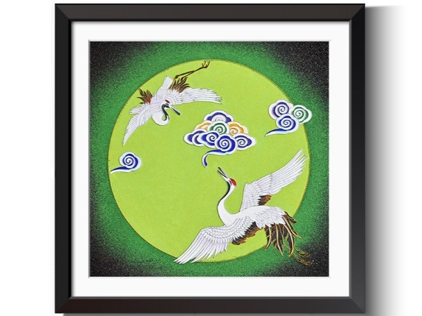 免费设计_定制_动植物手工金属掐丝画样版 免费设计_定制_动植物手工金属掐丝画样版