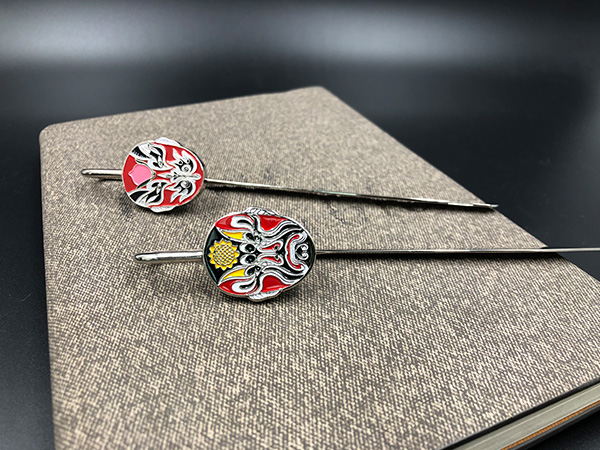 文创脸谱创意弯头书签