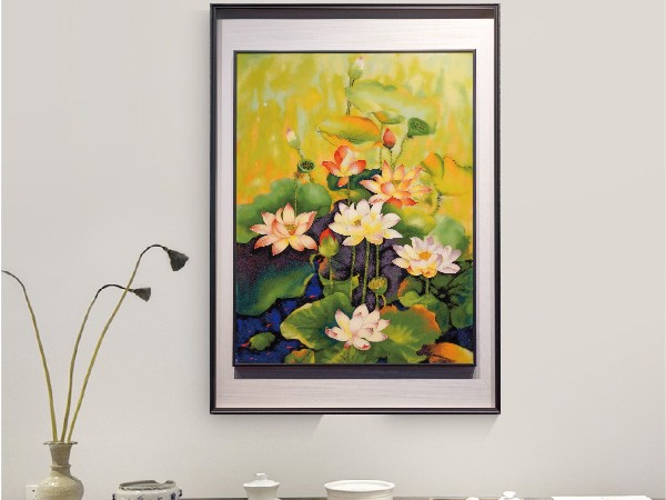 “出淤泥而不染，濯清涟而不妖”用景泰蓝做荷花你见过吗？