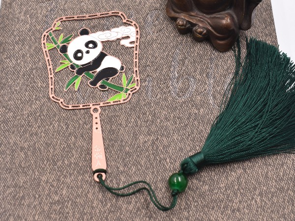 免费设计_定制_熊猫金属书签样版 免费设计_定制_熊猫金属书签样版